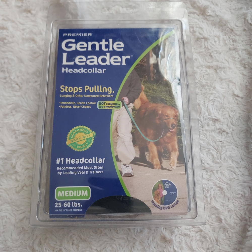 Gentle Leader Headcollar Medium Dog Training 25-60lbs